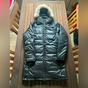 Columbia Barret Spur Black Dot Puffer